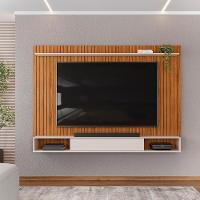 Painel Suspenso Tv 70 Pol 193 Cm Rio Freijo Off White Dj Moveis Freijo Off White - 2