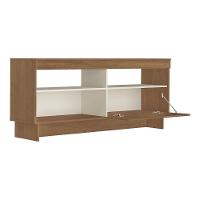 Rack Para Tv Até 65 Polegadas 160cm Com 1 Porta Multimóveis Cr45320 Cinamomo/off White Cinamomo/off White