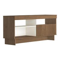 Rack Para Tv Até 65 Polegadas 160cm Com 1 Porta Multimóveis Cr45320 Cinamomo/off White Cinamomo/off White - 5