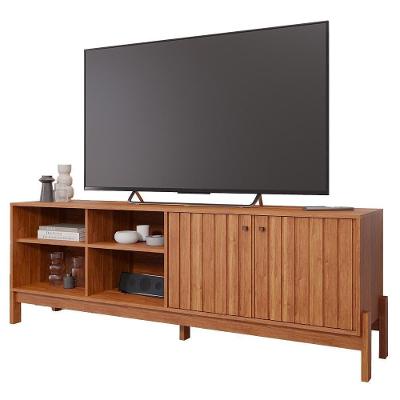 Rack Bancada Holanda 185cm Cinamomo Para Tv Até 60? - Permóbili Cinamomo