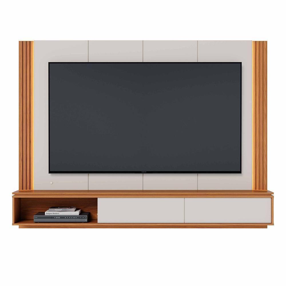 Home Suspenso Loa Off White Matte-freijó Para Tv Até 75? - Colibri Off White Matte-freijó - 1