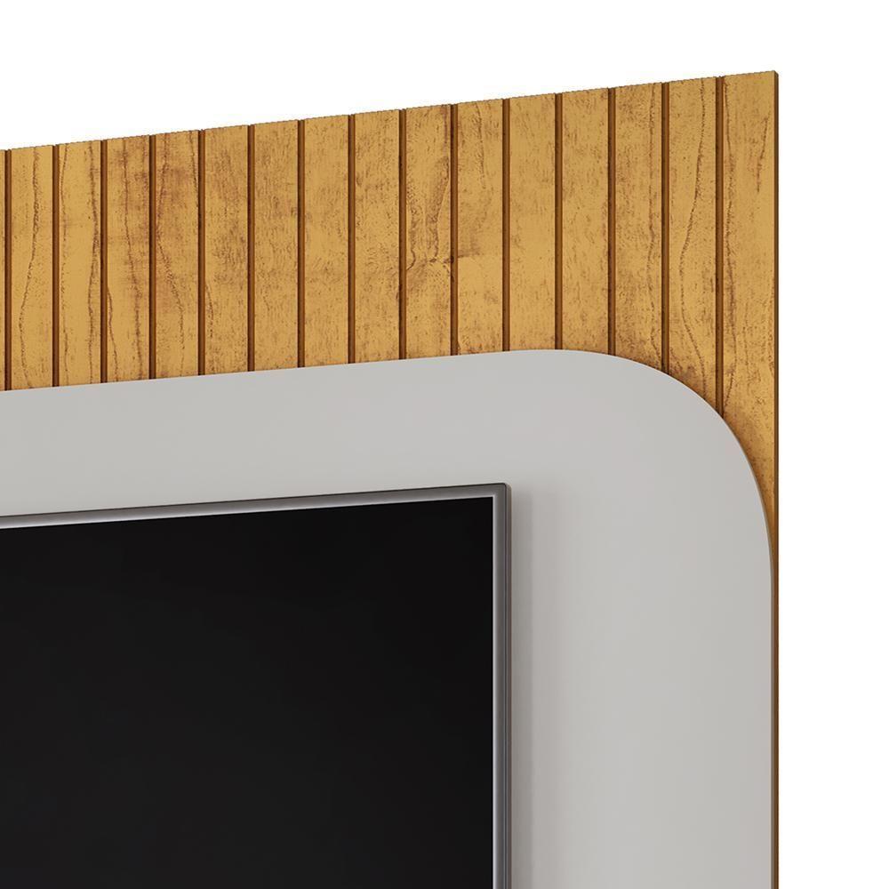 Painel Para Tv 65 Pol 1 Porta 150 Cm Tom Cedro Bali Dj Moveis Cedro Bali - 4