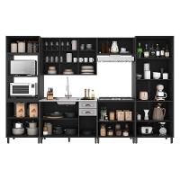 Cozinha Modulada Firenze 6 Peças Com Torre Quente 2 Fornos Chumbo-titânio - Indékes Chumbo-titânio - 3