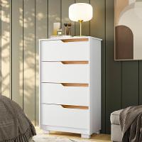 Cômoda Sole 4 Gavetas Branco-freijó - Móveis Albatroz Branco-freijó - 2