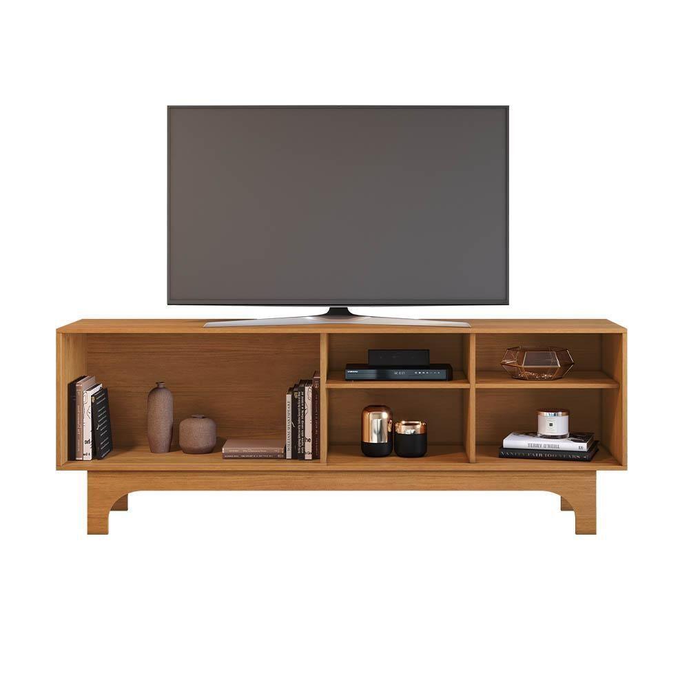 Rack Para Tv Até 70 Polegadas Sereno Ripado Jcm Cinamomo - 4