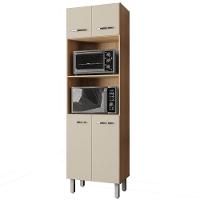 Paneleiro Duplo Mara 4 Portas Savana Off White Moblis - 1