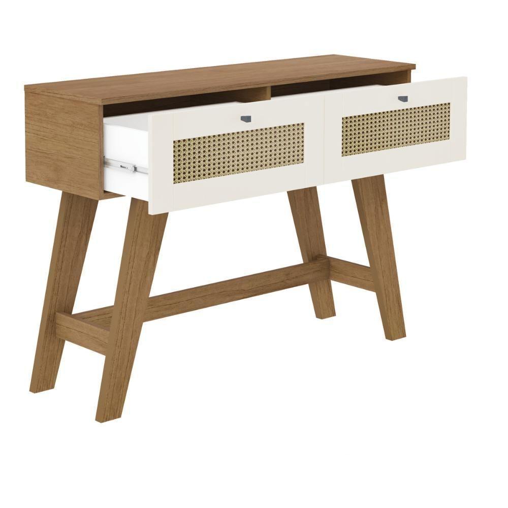 Aparador Buffet 110cm 2 Gavetas Retrô Multimóveis Cr50125 Cinamomo-off White - 5