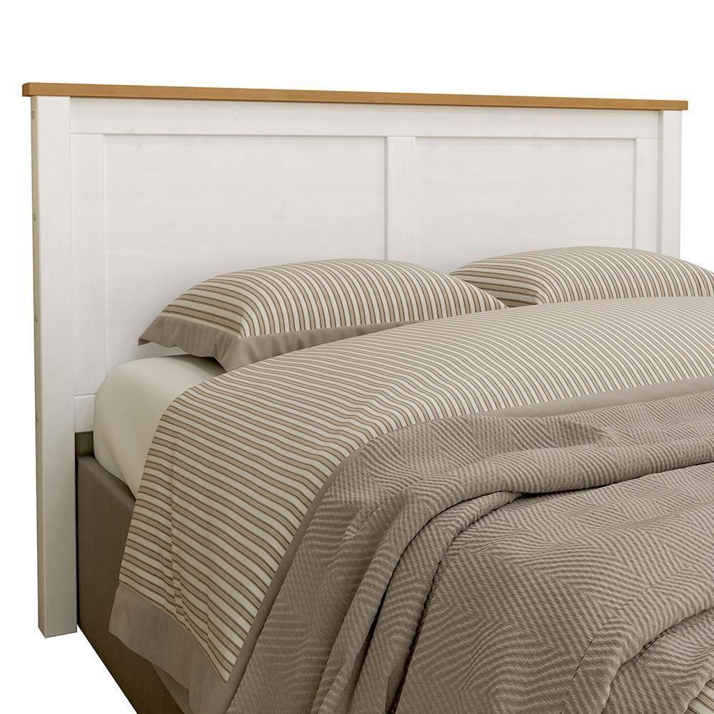 Cabeceira Casal Topázio 160cm Branco-freijó - Finestra Móveis Branco-freijó - 1