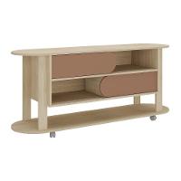 Rack Para Tv Até 65 Polegadas 150cm Com Rodízios 2 Portas Multimóveis Cr45326 Naturale/terracota Naturale/terracota - 6