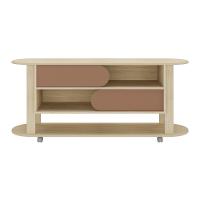 Rack Para Tv Até 65 Polegadas 150cm Com Rodízios 2 Portas Multimóveis Cr45326 Naturale/terracota Naturale/terracota - 8