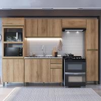 Cozinha Modulada Dinamarca 5 Peças Com Torre Quente 2 Fornos Castani - Indékes Castani - 2