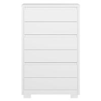 Cômoda Unno 6 Gavetas Branco - Móveis Albatroz Branco - 3