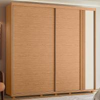 Guarda Roupa Casal Acácia 2 Portas Deslizantes Flex Freijó-off White - Móveis Albatroz Freijó-off White