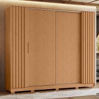 Guarda Roupa Casal Jacarandá 4 Portas Flex Freijó - Móveis Albatroz Freijó