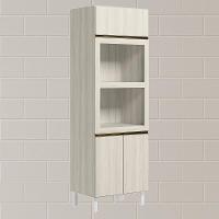 Torre Quente 3p 221x72cm Mdf Kali 16866 Bianco Toq Bianco Toq Nicioli Bianco Toq Bianco Toq - 2