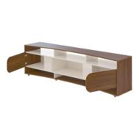 Rack Para Tv Até 86 Polegadas 220cm Com 2 Portas Multimóveis Cr45321 Cedro/off White Cedro/off White - 5