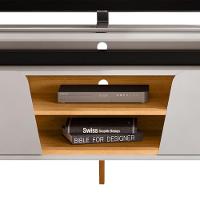 Rack Bancada Tv 60 Pol 150 Cm Lana Bali Cedro Dj Moveis Bali Cedro - 6