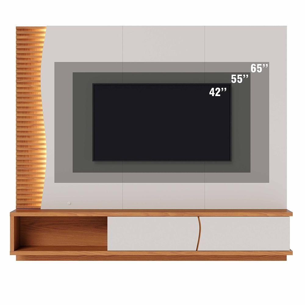 Home Suspenso Egeu Off White Matte-freijó Para Tv Até 65? - Colibri Off White Matte-freijó - 6