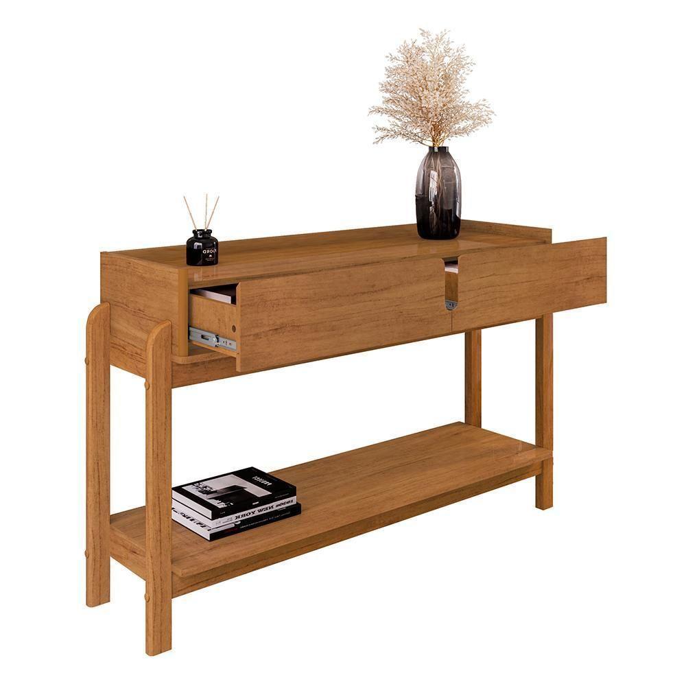 Aparador Lizz 2 Gavetas Cedro - Casa D Cedro - 3