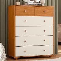 Cômoda Vittoria 6 Gavetas Cinamomo-off White - Móveis Albatroz Cinamomo-off White - 2