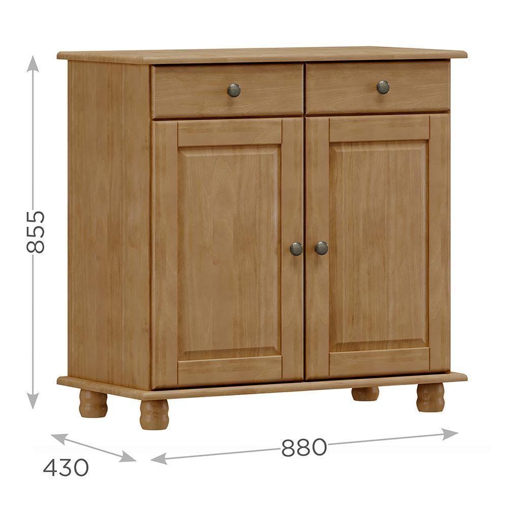 Balcão Aparador Rubi 2 Portas E 2 Gavetas Freijó - Finestra Móveis Freijó - 4