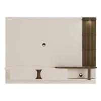 Painel Com Suporte Para Tv Até 72 Polegadas 2 Portas Multimóveis Cr45318 Off White-pinho Ripado - 7