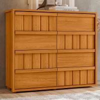 Cômoda Tarsila 8 Gavetas Cinamomo - Madetec Cinamomo - 4