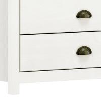 Cômoda Topázio 4 Gavetas Branco-freijó - Finestra Móveis Branco-freijó - 3