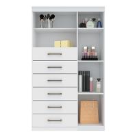 Multi-cômoda Marabá 1.6 Com Porta E 6 Gavetas Branco - Santos Andirá Branco - 3