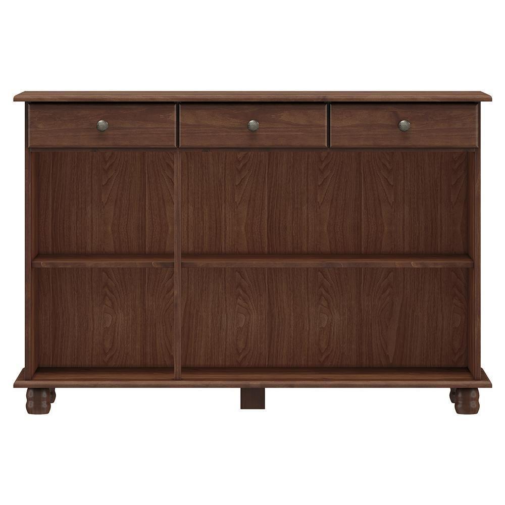 Balcão Aparador Rubi 3 Portas E 3 Gavetas Café - Finestra Móveis Café - 3