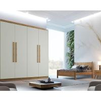 Guarda Roupa Casal Fenix 4 Portas 3 Gavetas Rufato Imbuia/off White/imbuia - 2