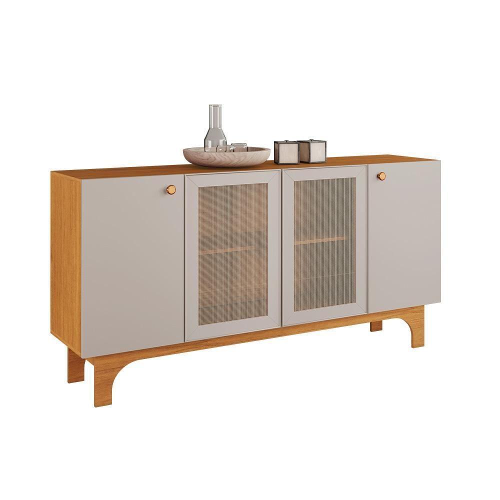 Buffet Delícia Telado 4 Portas Jcm Cinamomo Off White - 1