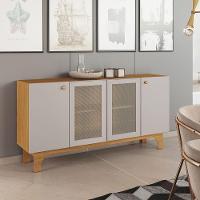 Buffet Delícia Telado 4 Portas Jcm Cinamomo Off White - 2