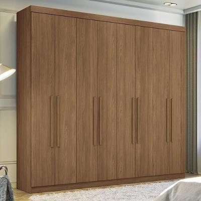 Guarda Roupa Casal Master New 8.4 8 Portas Bater 4 Gavetas Jatobá Santos Andirá