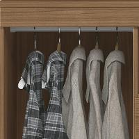 Cômoda Havana Master 2 Portas E 4 Gavetas Jatobá Com Pés - Santos Andirá Jatobá - 3