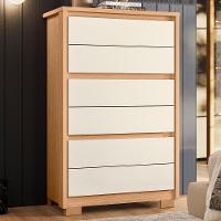 Cômoda Unno 6 Gavetas Freijó-off White - Móveis Albatroz Freijó-off White - 2