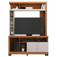 Estante Home Theater Elba Freijó-off White Matte Para Tv Até 50? - Colibri Freijó-off White Matte - 1