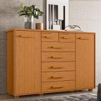 Cômoda Fontana 2 Portas E 7 Gavetas Cinamomo - Móveis Albatroz Cinamomo - 2