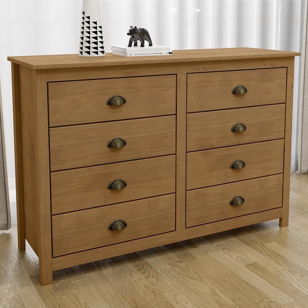 Cômoda Topázio 8 Gavetas Freijó - Finestra Móveis Freijó - 2