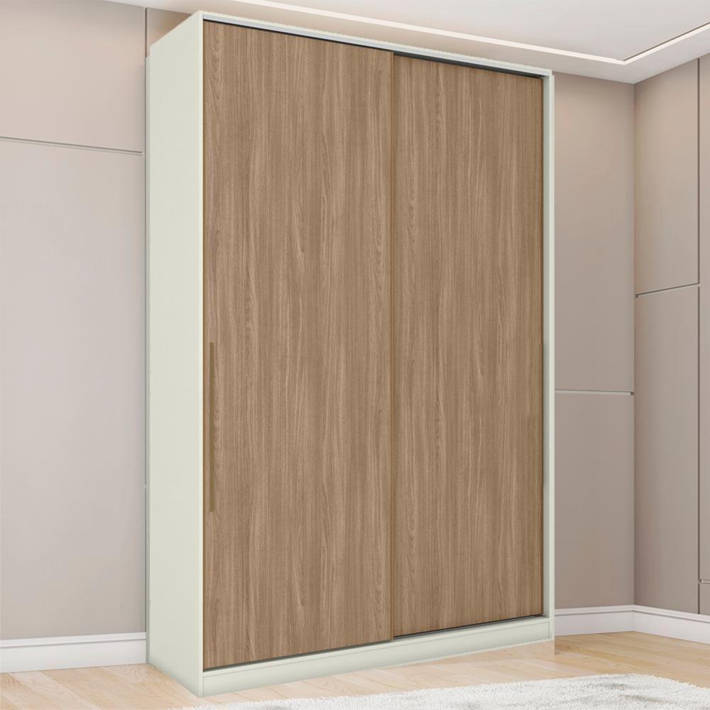 Guarda Roupa Modulado 2 Portas 241x159 Cm Seletto Areia Jequitiba Henn Areia Jequitiba - 2