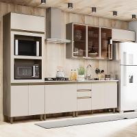 Cozinha Completa Connect 6 Peças Duna-cristal Com Torre Quente 2 Fornos - Móveis Henn Duna-cristal - 2