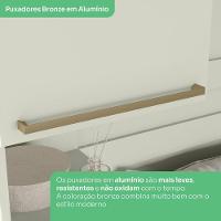 Ponte Solteiro Modulado 2 Portas 185x104 Cm Seletto Areia Henn Areia - 5