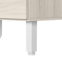 Armario Aereo E Balcao Mdf 60cm Kali Bianco Toq Bianco Toq Nicioli Bianco Toq Bianco Toq - 8