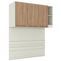 Ponte Casal Modulado 3 Portas 185x145 Cm Seletto Areia Jequitiba Henn Areia Jequitiba - 1