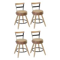 Kit 4 Cadeiras Moscou 79cm Couríssimo Amarula - Salaone Amarula - 1