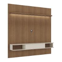 Painel Com Suporte Para Tv Até 75 Polegadas Com Led E 1 Porta Multimóveis Cr45314 Cinamomo-off White - 6
