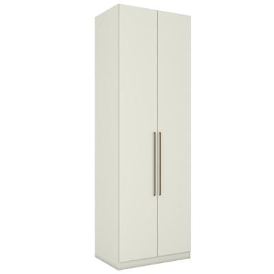 Guarda Roupa Modulado Seletto 2 Portas de Bater 3 Gavetas Areia Móveis Henn