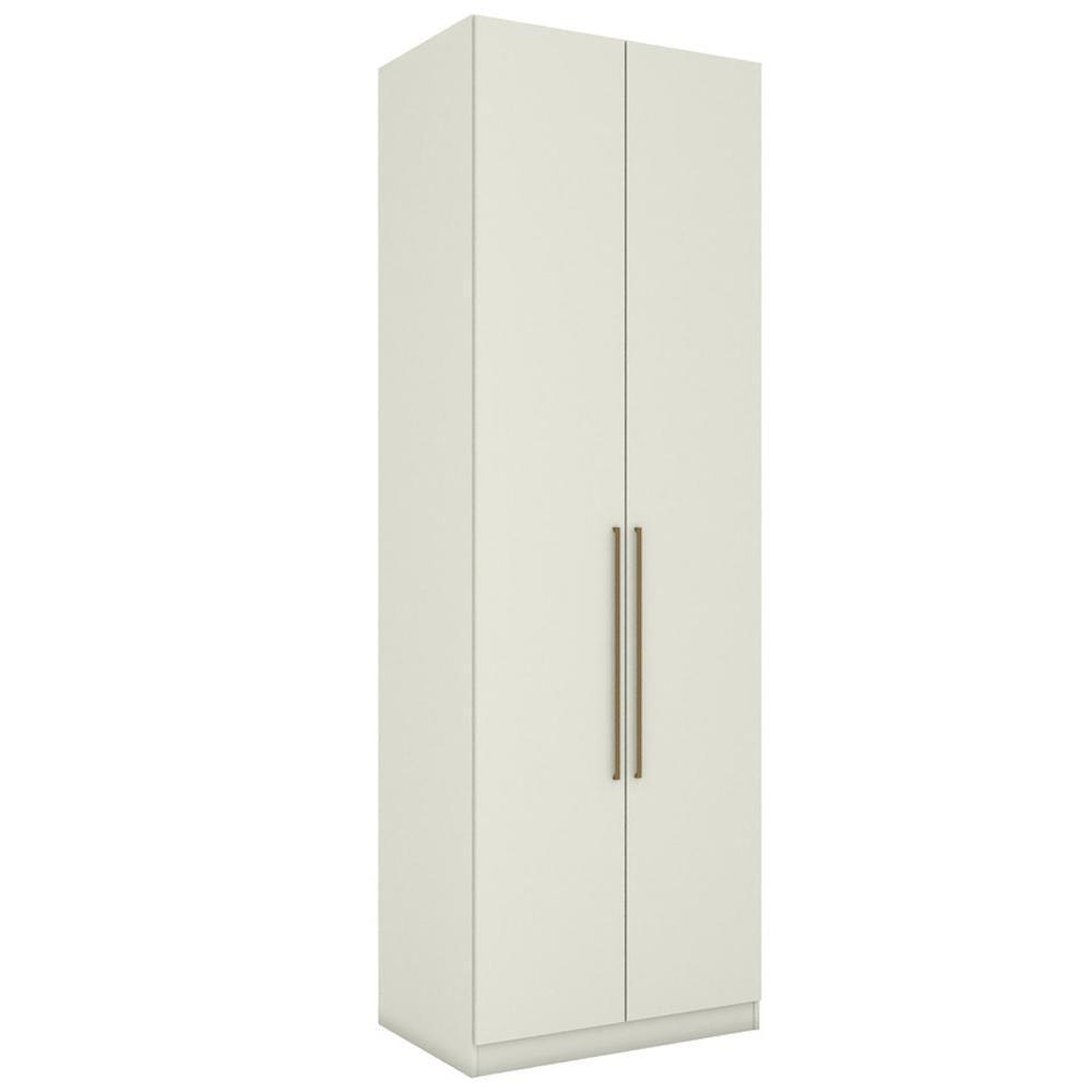 Guarda Roupa Modulado 2 Portas 241x80 Cm Seletto Areia Henn Areia - 1