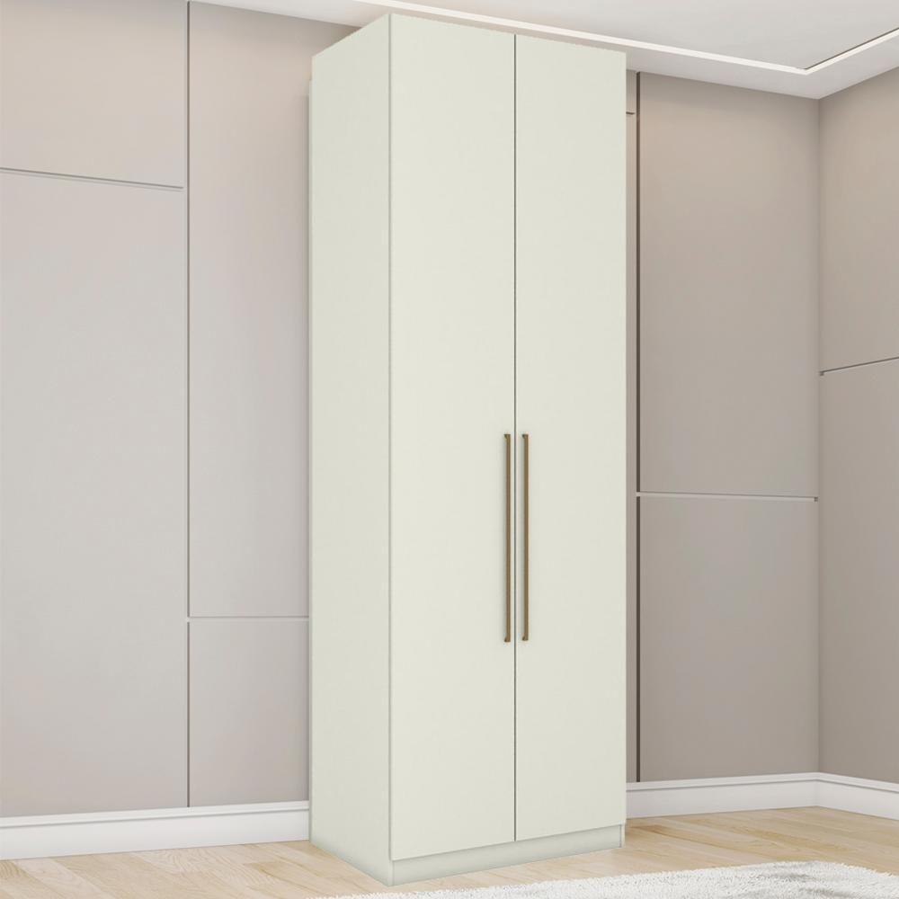 Guarda Roupa Modulado 2 Portas 241x80 Cm Seletto Areia Henn Areia - 2