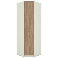 Canto Obliquo Modulado 1 Porta 241x82 Cm Seletto Areia Jequitiba Henn Areia Jequitiba - 1